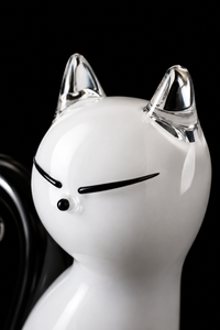 Cat — Murano Glass Sculpture — view 2