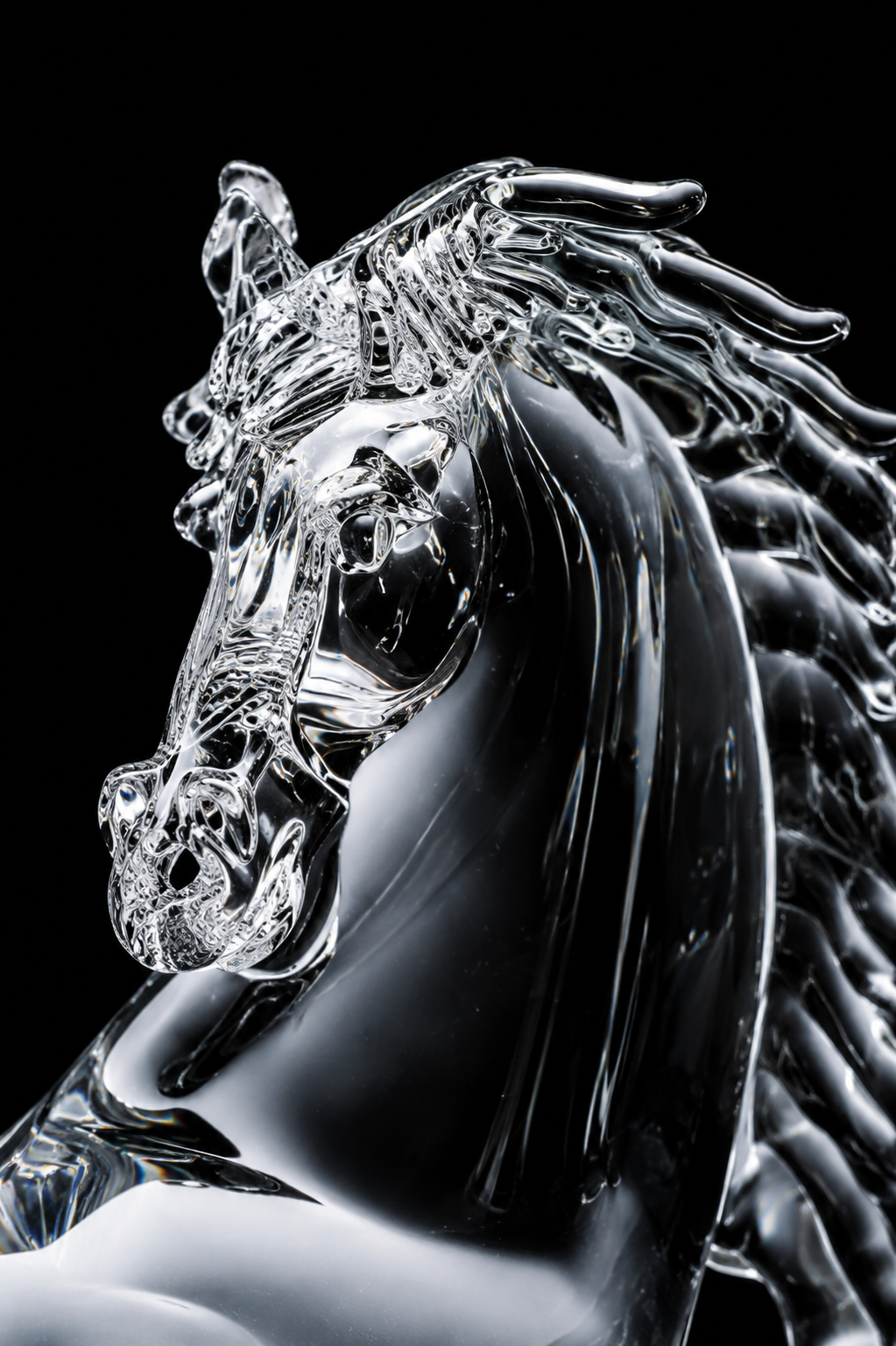 ムラノガラス 馬彫刻 | ヴェネツィアの手仕事 – Venetian Murano Glass