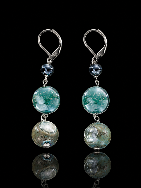 Riviera Verde — Orecchini in Vetro di Murano