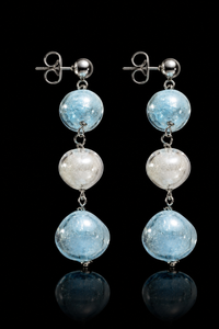 Positano Azure — Murano Glass Earrings