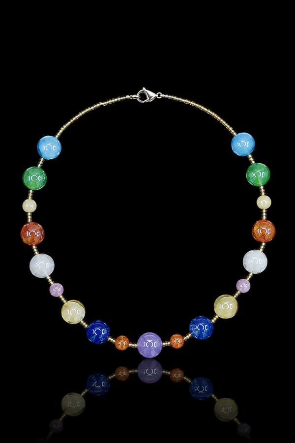 Ischia Multicolour — Murano Glass Necklace