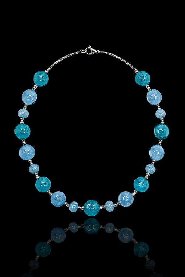 Ischia Azure — Murano Glass Necklace