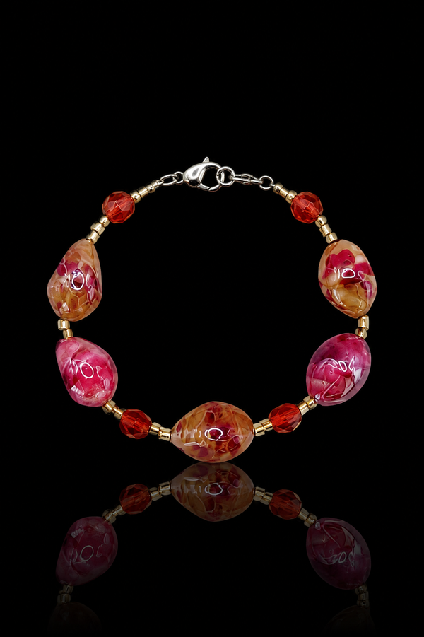 Ziva Rose — Bracelet en verre de Murano