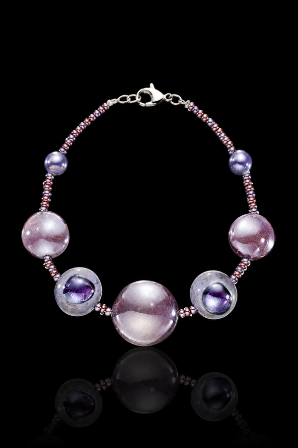 Riviera II — Bracelet en verre de Murano