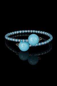 Candy Azure — Murano Glass Bracelet
