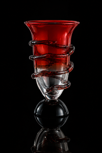 Morise — Murano Glass Two-Sided Vase — view 2