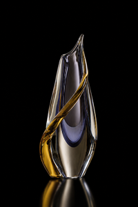 Sbruffi — Murano Glass Vase with Morisa Foot — view 2