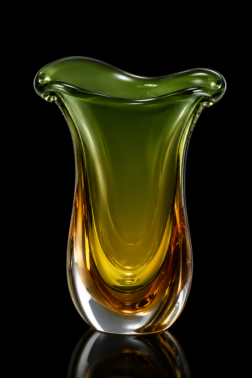 Sbruffi — Murano Glass Wave Vase