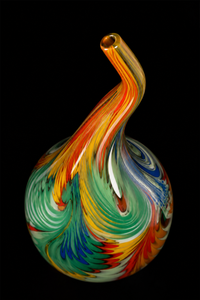 Giungla — Murano Glass Tall Vase — view 3