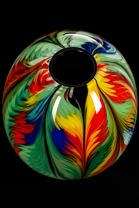 Giungla — Murano Glass Round Vase — view 3
