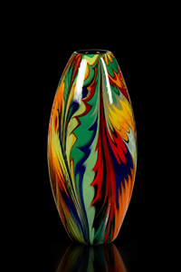 Giungla — Murano Glass Olive Vase