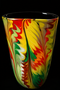 Giungla — Murano Glass Flared Vase — view 2