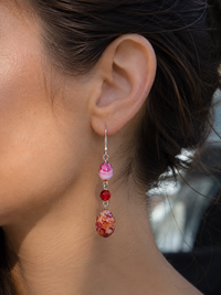Ziva Rose — Murano Glass Drop Earrings