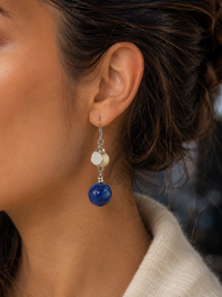 Ischia Multicolor — Pendientes de cristal de Murano