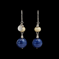 Ischia Multicolor — Pendientes de cristal de Murano
