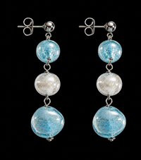 Positano Azure — Murano Glass Earrings