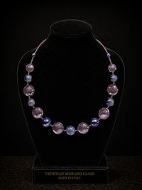 Riviera Violet — Murano Glass Necklace