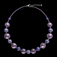 Riviera Violet — Murano Glass Necklace