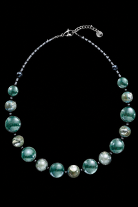 Riviera Green — Murano Glass Necklace