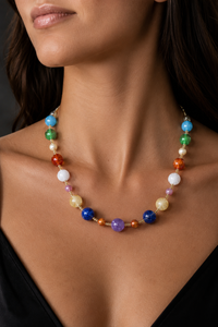 Ischia Multicolour — Murano Glass Necklace