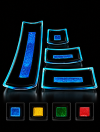 Murano Glass Centerpiece — Luce