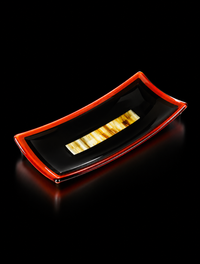Murano Glass Centerpiece — Striato