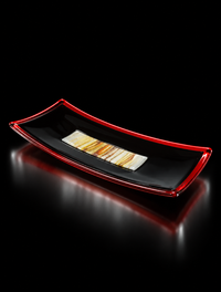 Murano Glass Centerpiece — Striato
