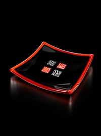 Murano Glass Centerpiece — Cubo