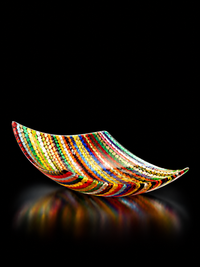 Murano Glass Diamond Centerpiece — Aquilone