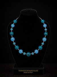 Ischia Azure — Murano Glass Necklace