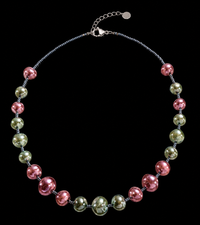 Positano Grey — Murano Glass Necklace