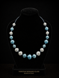 Positano Azure — Murano Glass Necklace