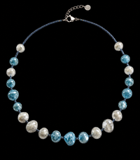 Positano Azure — Murano Glass Necklace