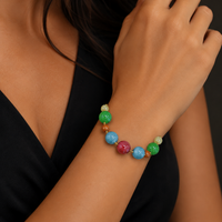 Ischia Multicolor — Pulsera de cristal de Murano
