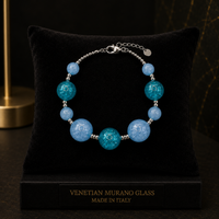 Ischia Azure — Murano Glass Bracelet