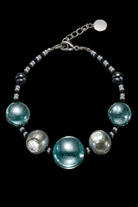 Riviera III — Pulsera de cristal de Murano