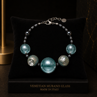 Riviera III — Pulsera de cristal de Murano