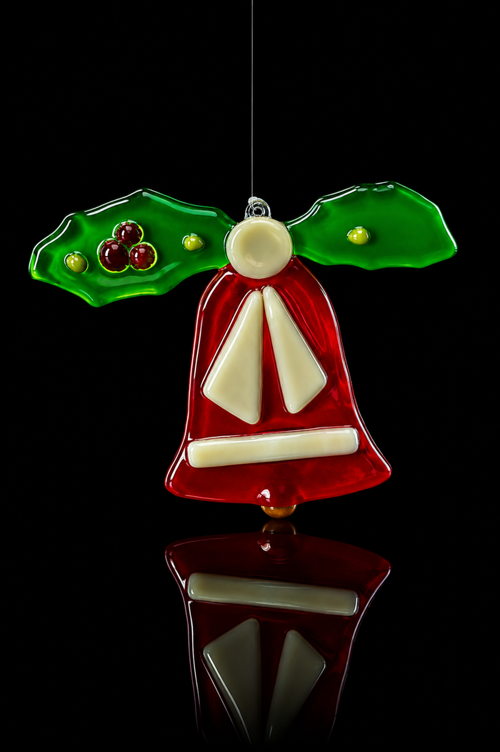 Campanella di Natale in Vetro di Murano