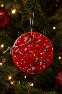 Murano Glass Christmas Bauble — view 2