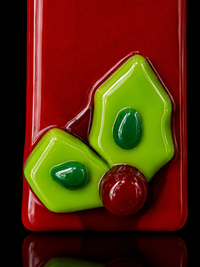 Murano Glass Christmas Candle Ornament — view 3