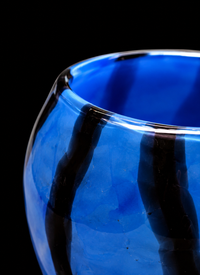 Murano Glass Shot Glasses — Light Blue — view 2
