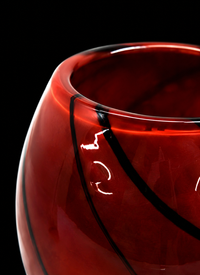 Murano Glass Shot Glasses — Brown — view 2