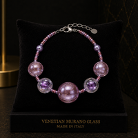 Riviera II — Armband aus Muranoglas