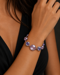 Riviera II — Armband aus Muranoglas