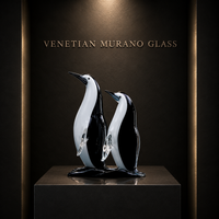Penguin — Murano Glass Sculpture