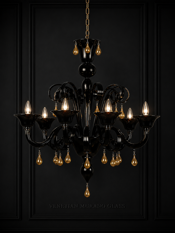 Manin — Murano Glass Chandelier