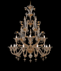 Ca' d'Oro — Murano Glass Chandelier — view 3