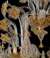 Ca' d'Oro — Murano Glass Chandelier — view 4