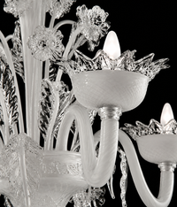 Coruna — Murano-Glas Kronleuchter