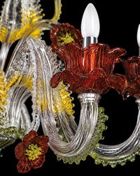 Florian — Murano-Glas Kronleuchter